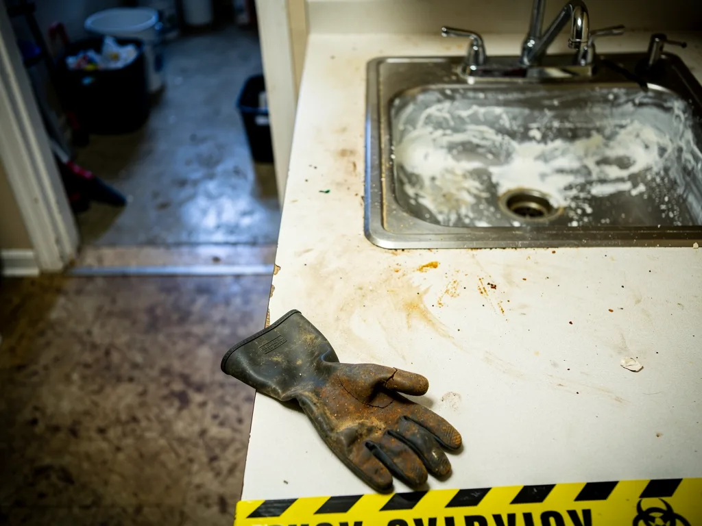 Common warning signs of biohazard contamination